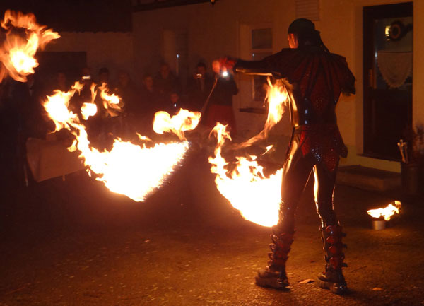 feuershow dessau