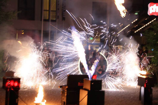 Feuershow Sonneberg